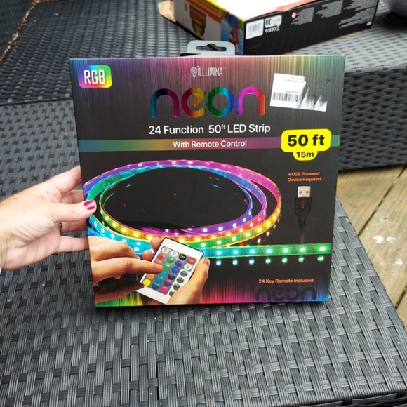 Illumina Neon 24 Function 50 Foot LED Strip With Remote Control NIB - Picture 11 of 11